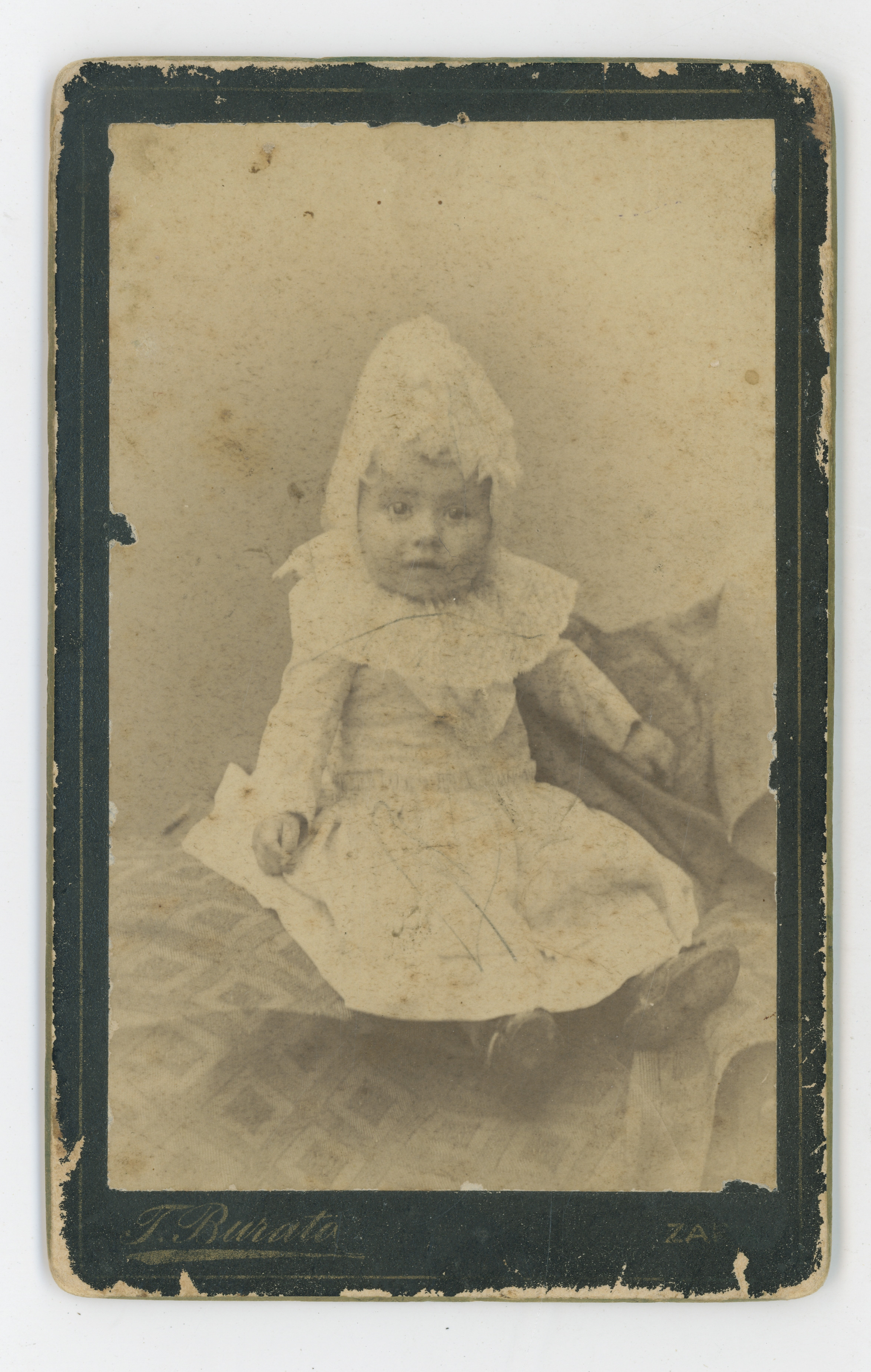 Tomaso (1840-03-27––1910-01-17) Burato, Dijete u svečanoj odjeći