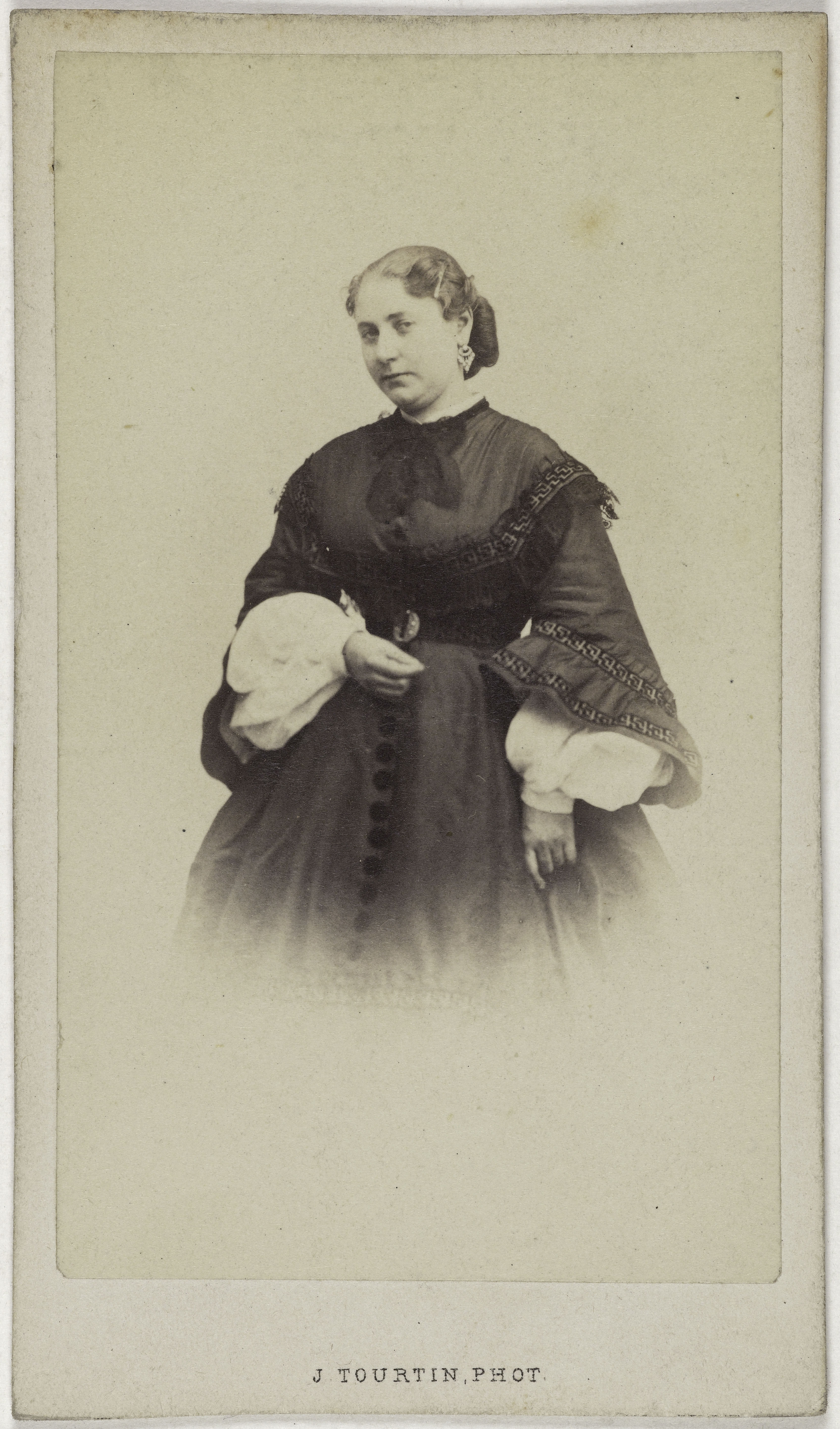 Joseph Tourtin, Portrait de Damin (chanteuse ? à l'Opéra comique)
