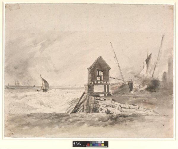 John Constable, Coast scene, Brighton