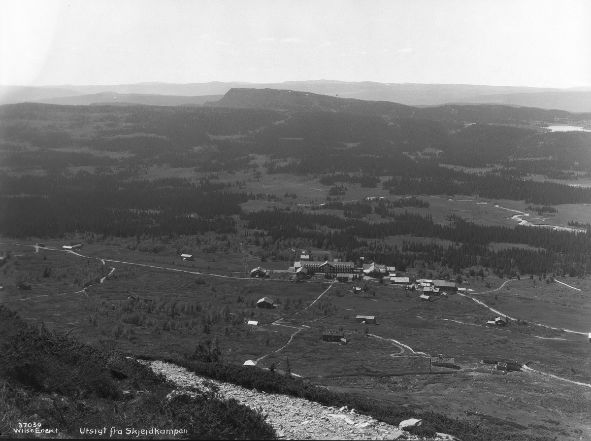 Anders Beer Wilse, Prot: Gudbrandsdal, Gausdal sanatorium fra Skjeidkampen