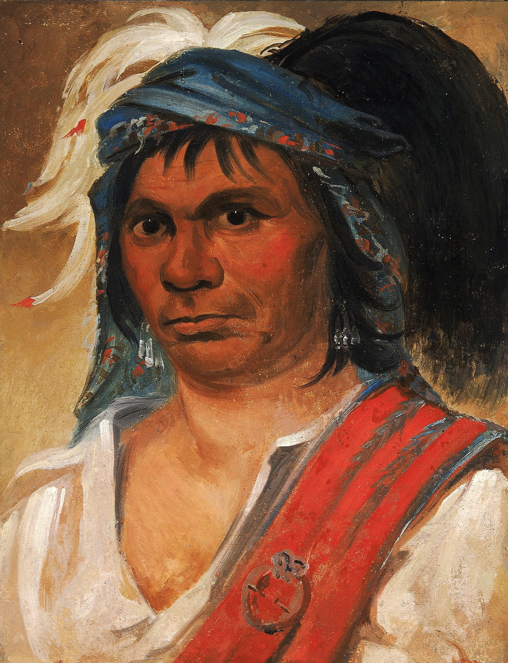 George Catlin, Hard Hickory, an Amiable Man