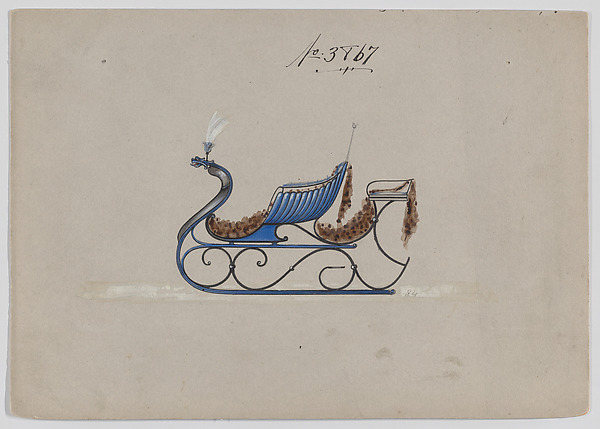 Brewster & Co., Sleigh with Rumble Seat # 3867