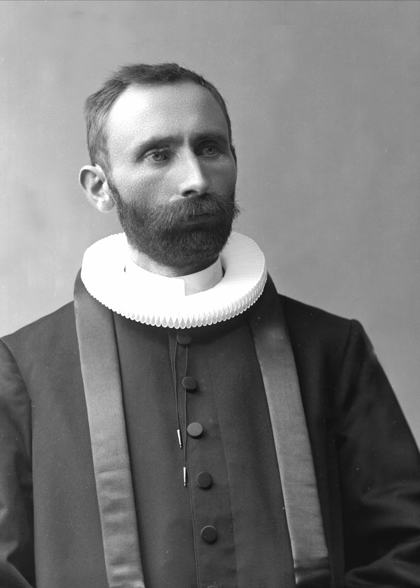 Gustav Borgen, Portrett, prest, pastor Nistad.