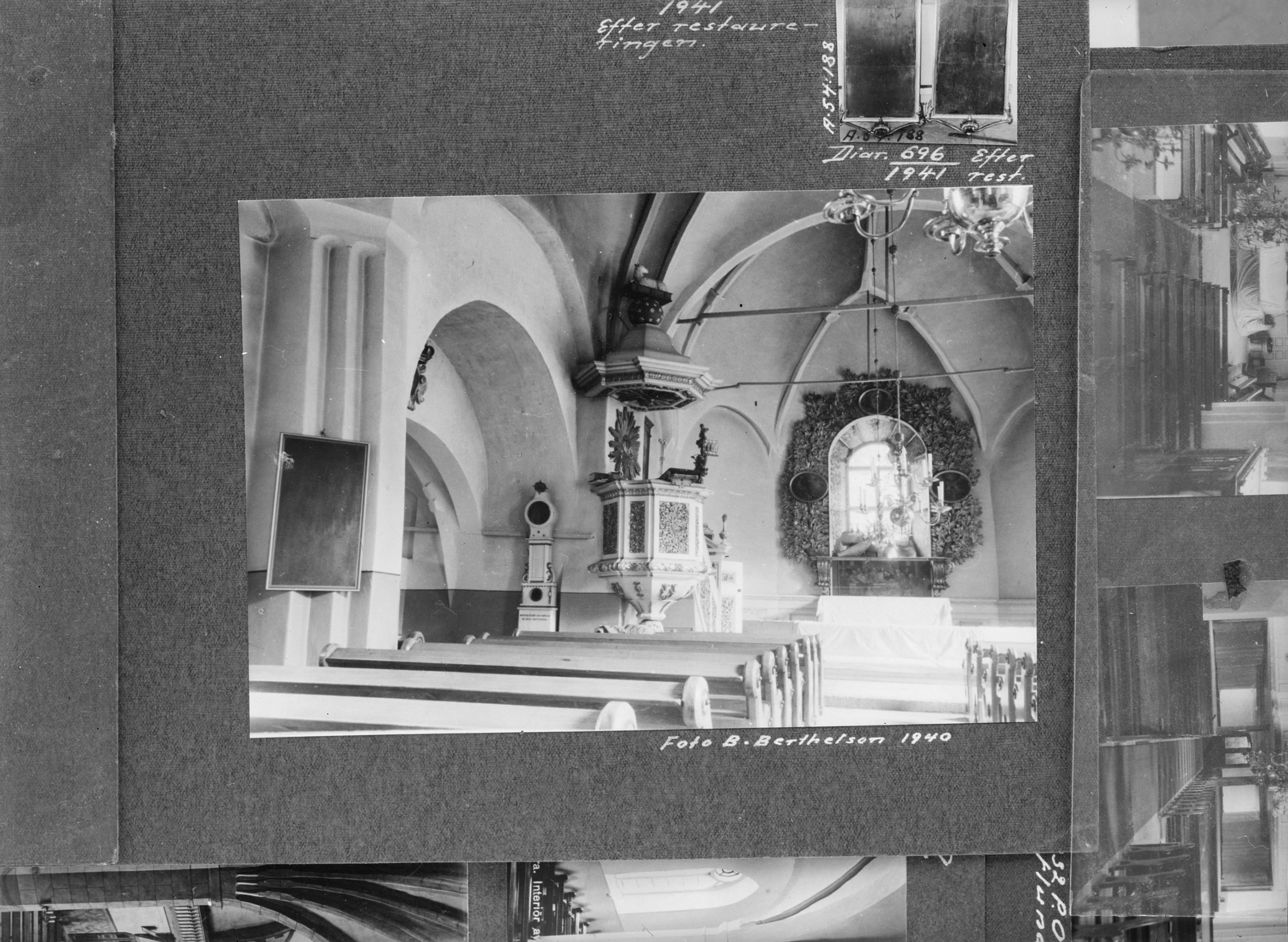 Bertil Berthelson, Kolbäcks kyrka