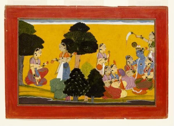 Unknown, Radha and Krishna
