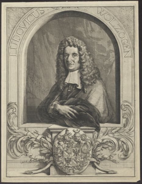 Romeyn de Hooghe, Portrait of Ludovicus Wolzogen