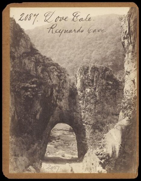Francis Frith, Dove Dale.  Reynards Cave