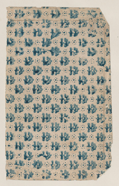 Anonymous, Sheet with overall abstract pattern