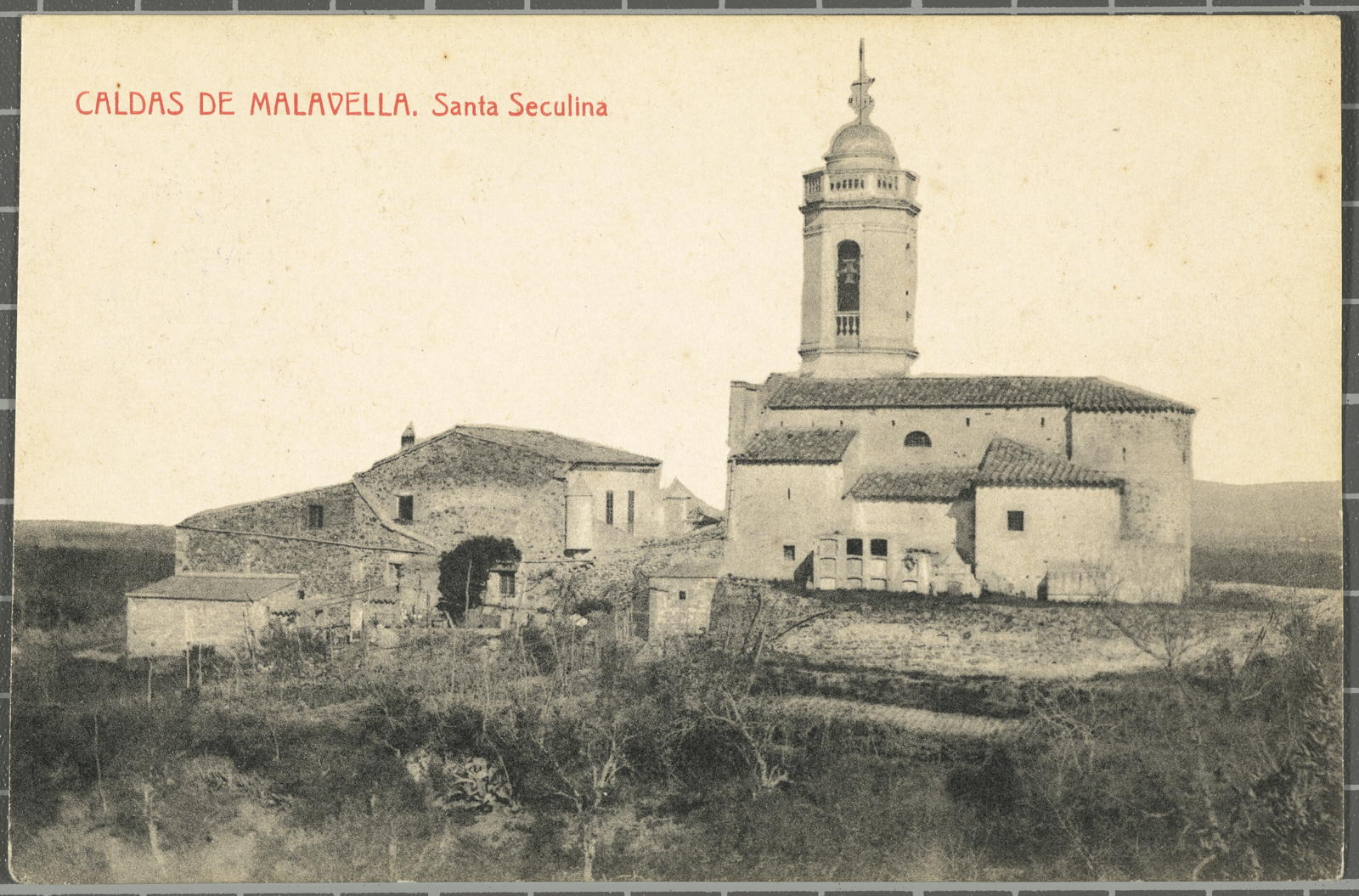 Josep Thomas Bigas, CALDAS DE MALAVELLA. Santa Seculina