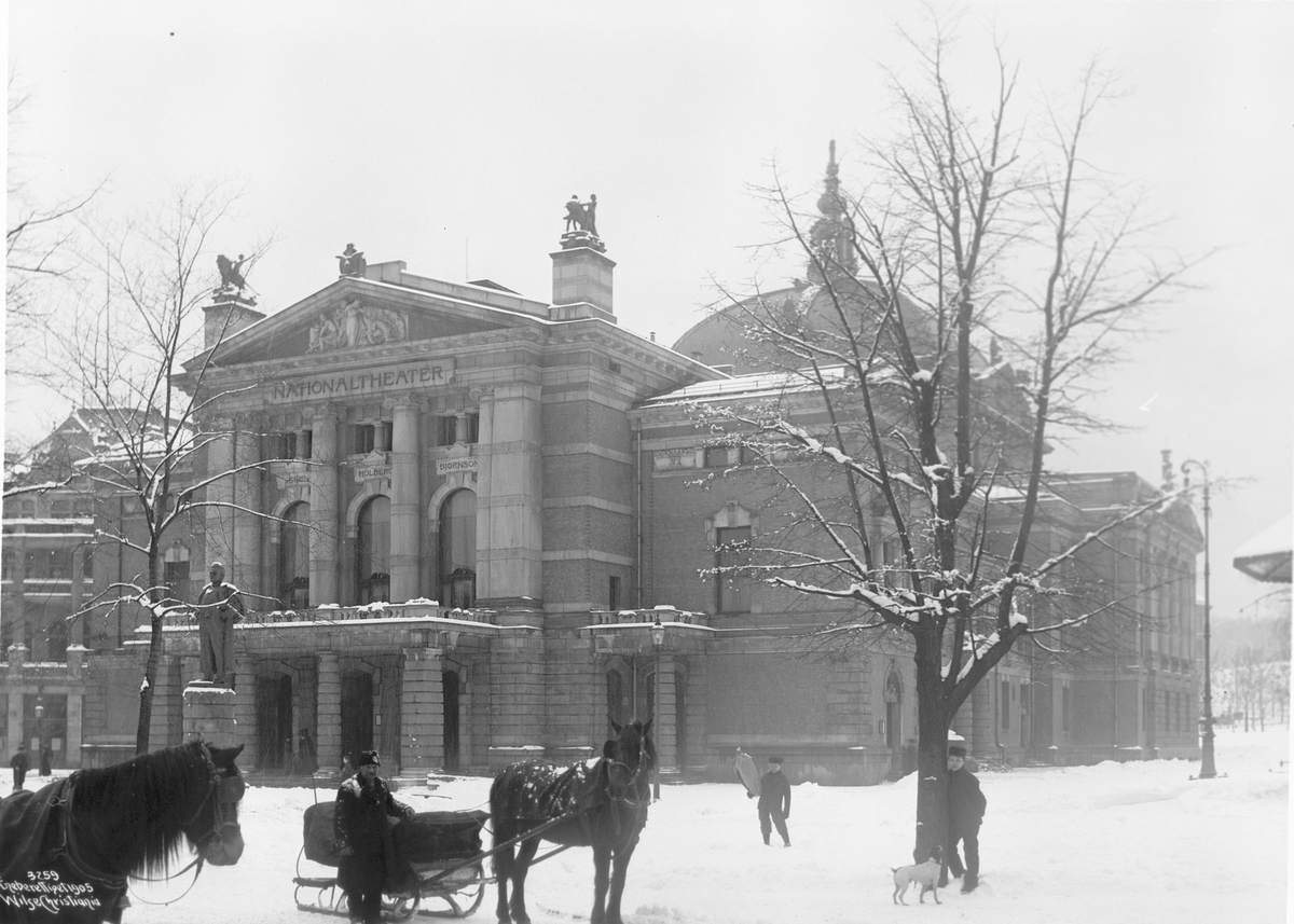Anders Beer Wilse, Prot: Nationaltheateret Vinter 8/2 1905