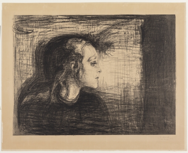 Edvard Munch, Den syge pige