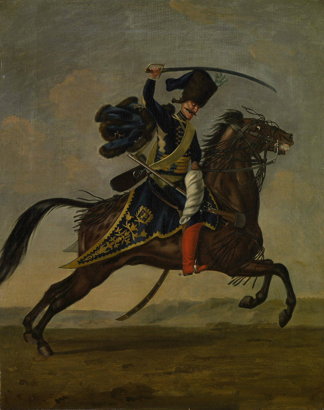 David Morier, Private, Regiment of Hussars 'Kalnoky'