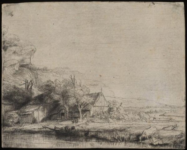Rembrandt van Rijn, Landscape with a cow