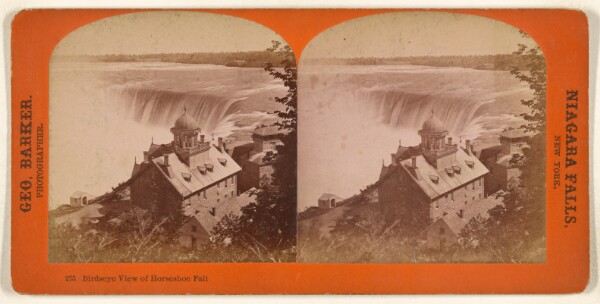 George Barker, Birdseye [sic] View of Horseshoe Fall