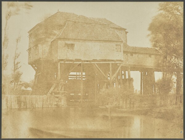 Hippolyte Bayard, [Mill in Saint-Ouen]