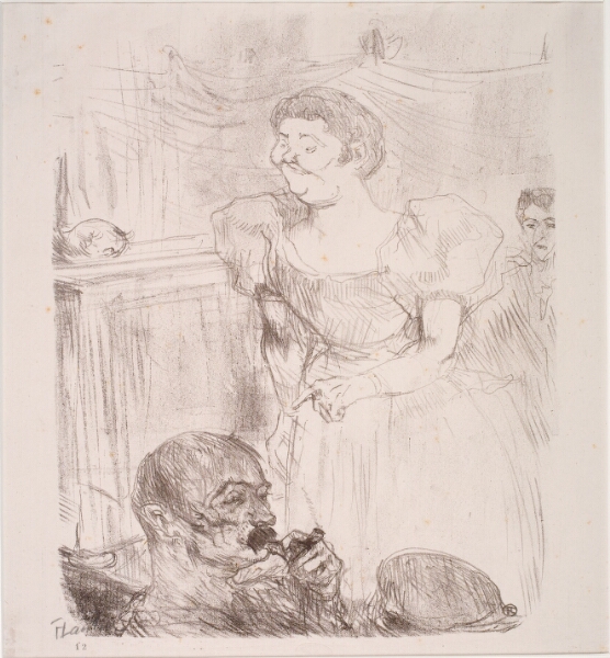 Henri de Toulouse-Lautrec, Di Ti Fellow, Anglaise au Café Concert
