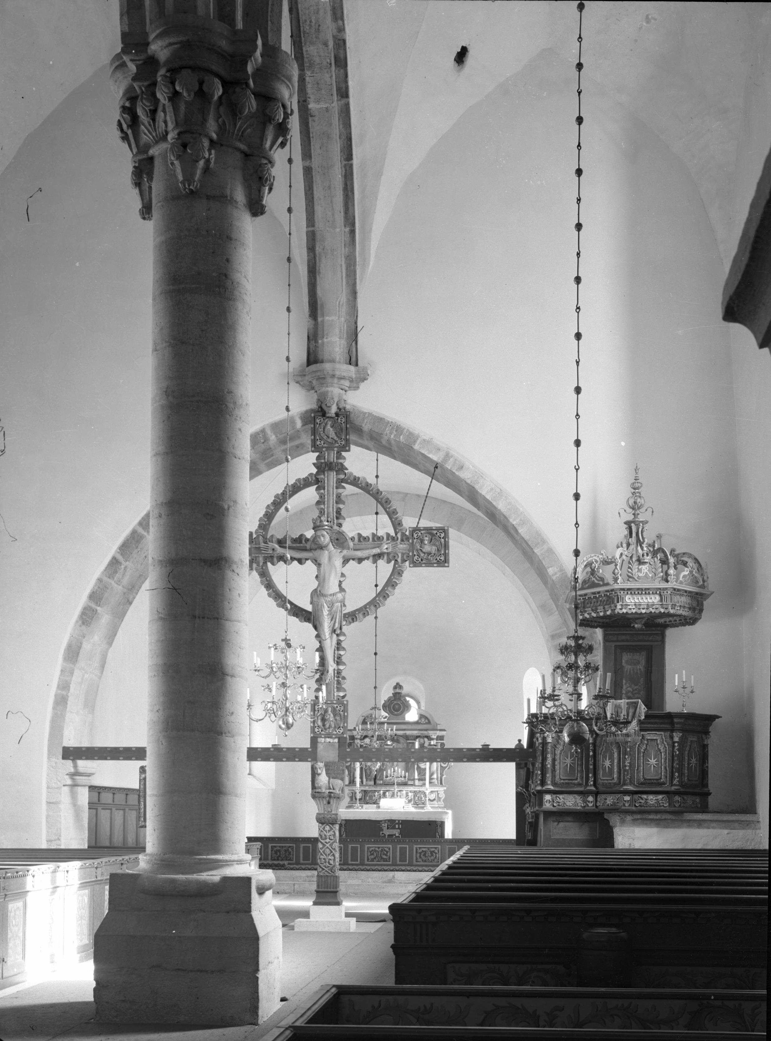 Iwar Anderson, Stånga kyrka