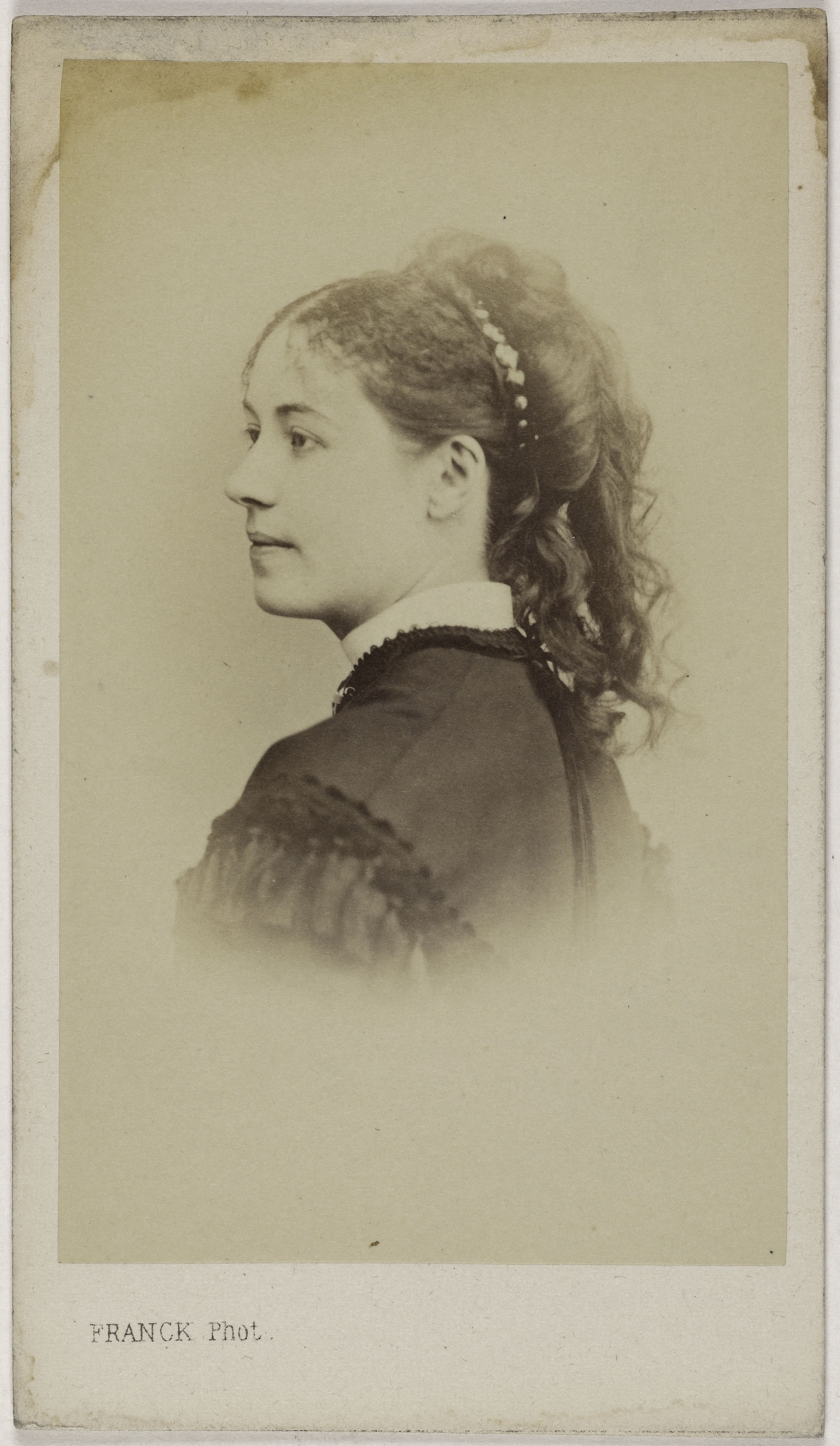 Franck, Portrait de Mathilde Davery ou Daverly
