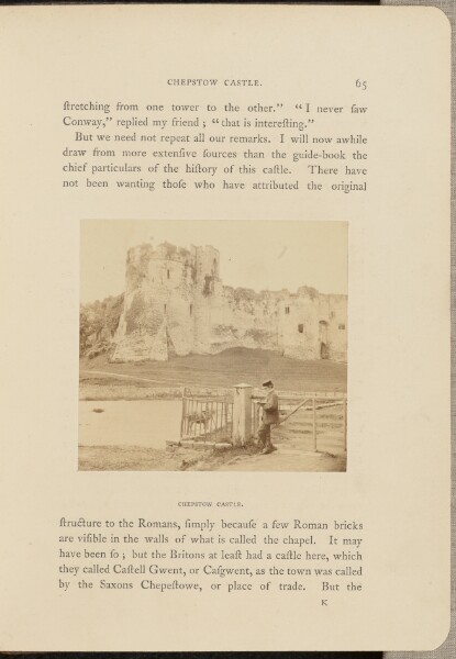 Francis Bedford, Chepstow Castle