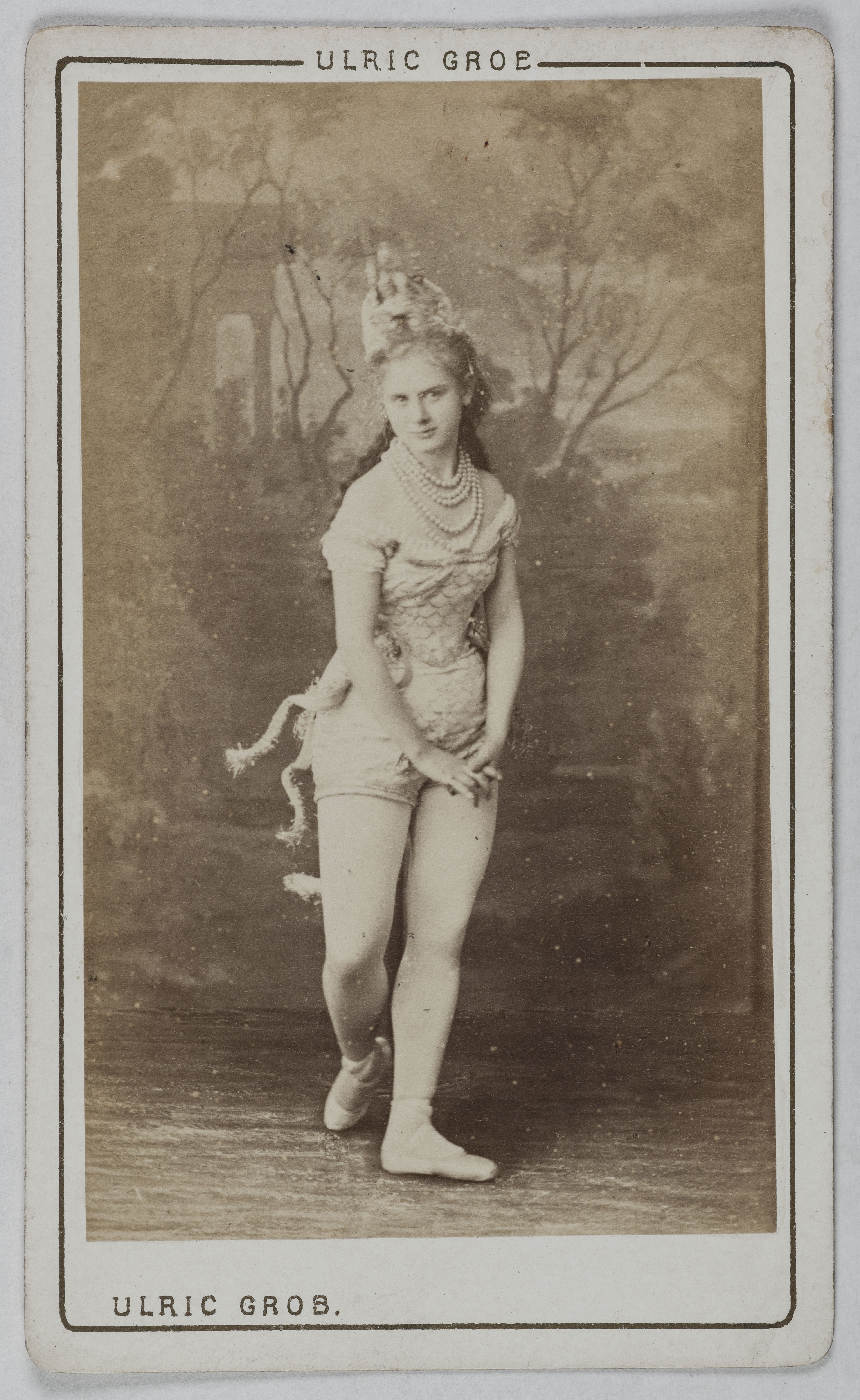 Ulric Grob, Portrait de Garbagnati (danseuse au théâtre de la Gaîté)