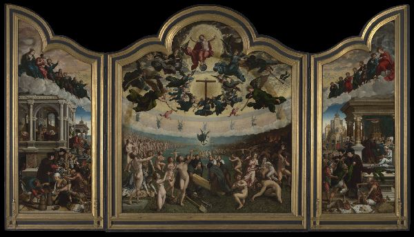 Bernard van Orley, Last Judgement and the Seven Acts of Mercy