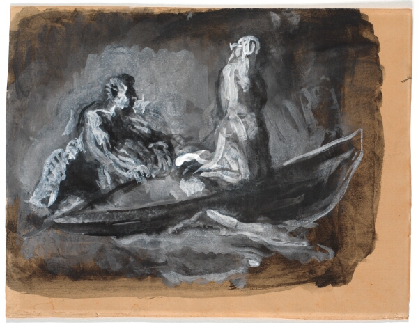 Oluf Hartmann, Charons båd. Psyke føres over Styx