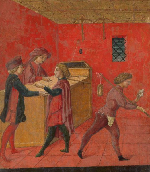 anonymous, Payment of Salaries to the Night Watchmen in the Camera del Comune of Siena