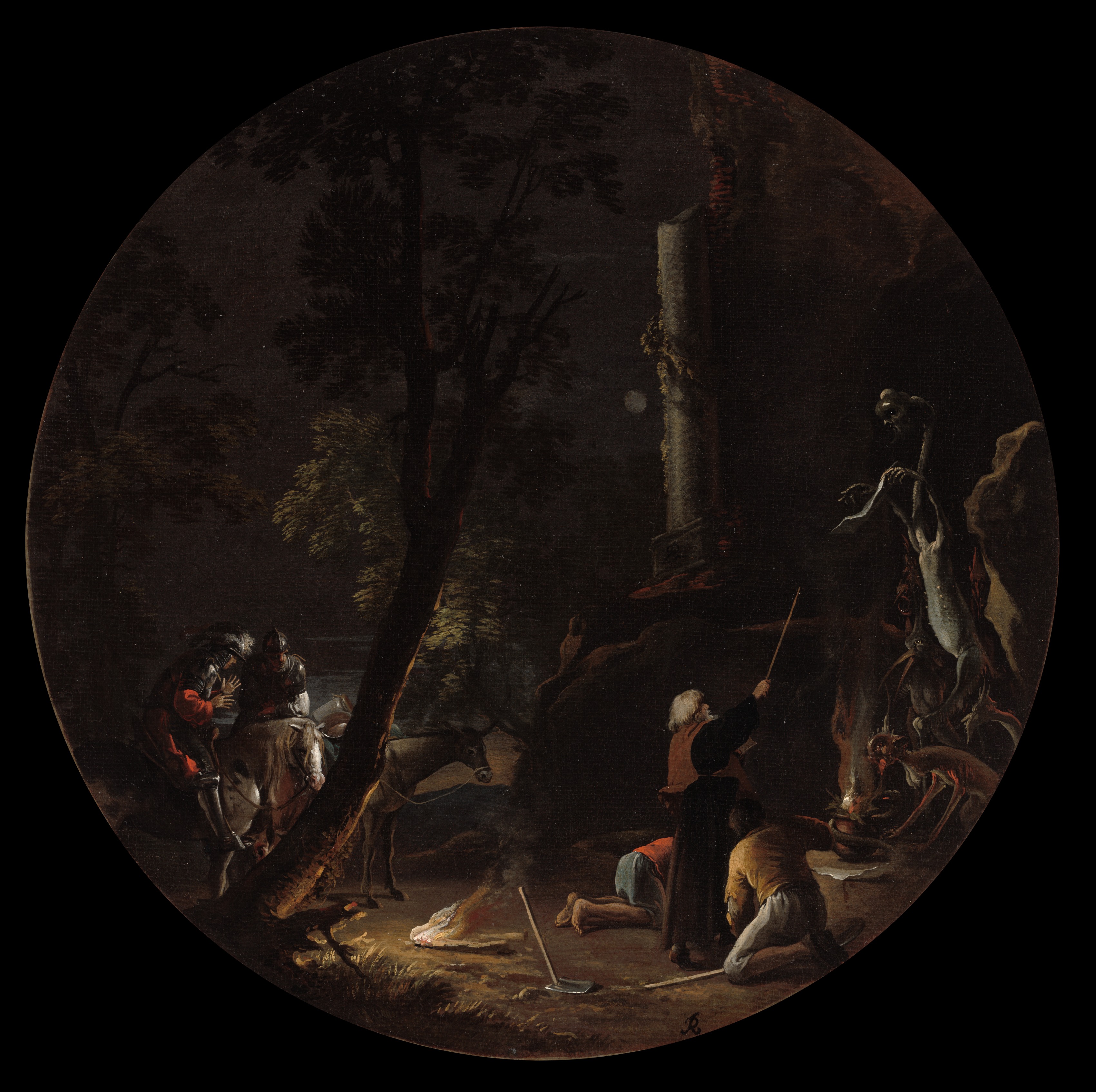 Salvator Rosa, Scenes of Witchcraft: Night