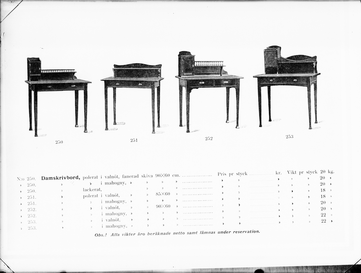 Skötsner-Edhlund, Reprophotography - furniture catalog, Uppland