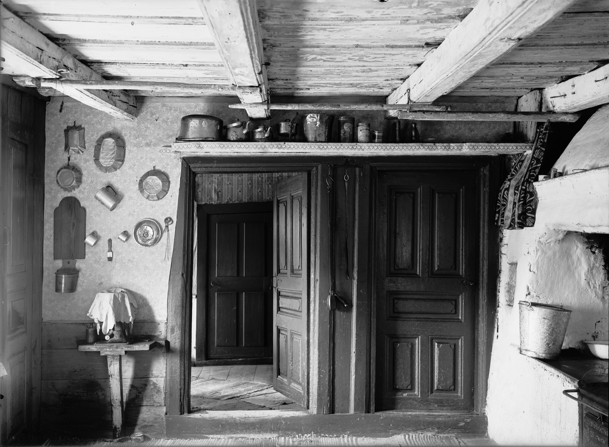 Paul Sandberg, Fägård och bostadshus på Forsa akademigård, Tensta socken, Uppland, sannolikt 1920-tal