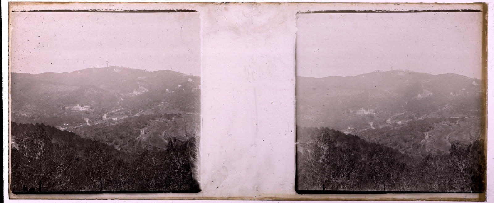Desconegut, [View of Tibidabo Mountain]
