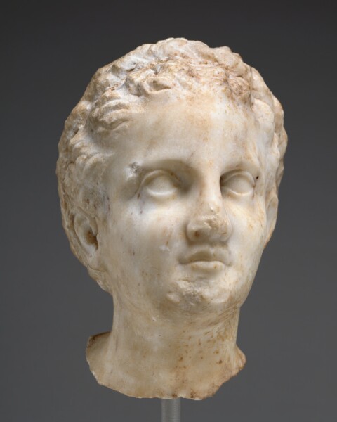 Unknown, Head of a Girl from a Grave Naiskos