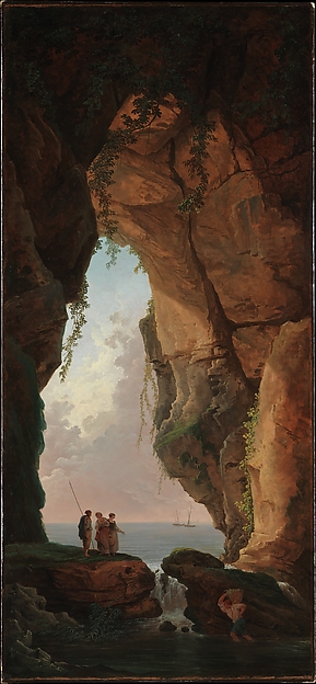 Hubert Robert, The Mouth of a Cave