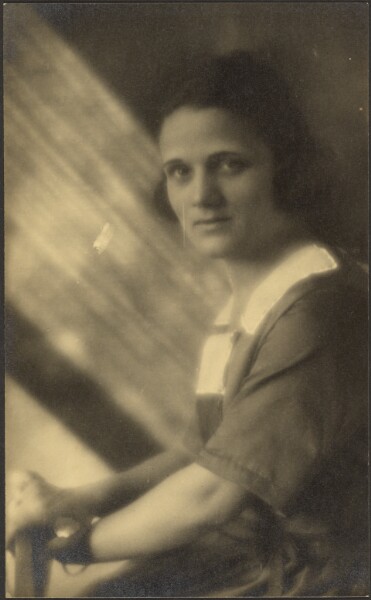 Louis Fleckenstein, [Portrait of a Woman in Streaming Light]