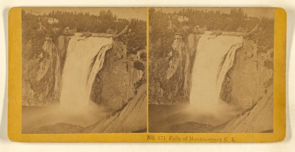 Benjamin West Kilburn, Falls of Montmorency C.E.