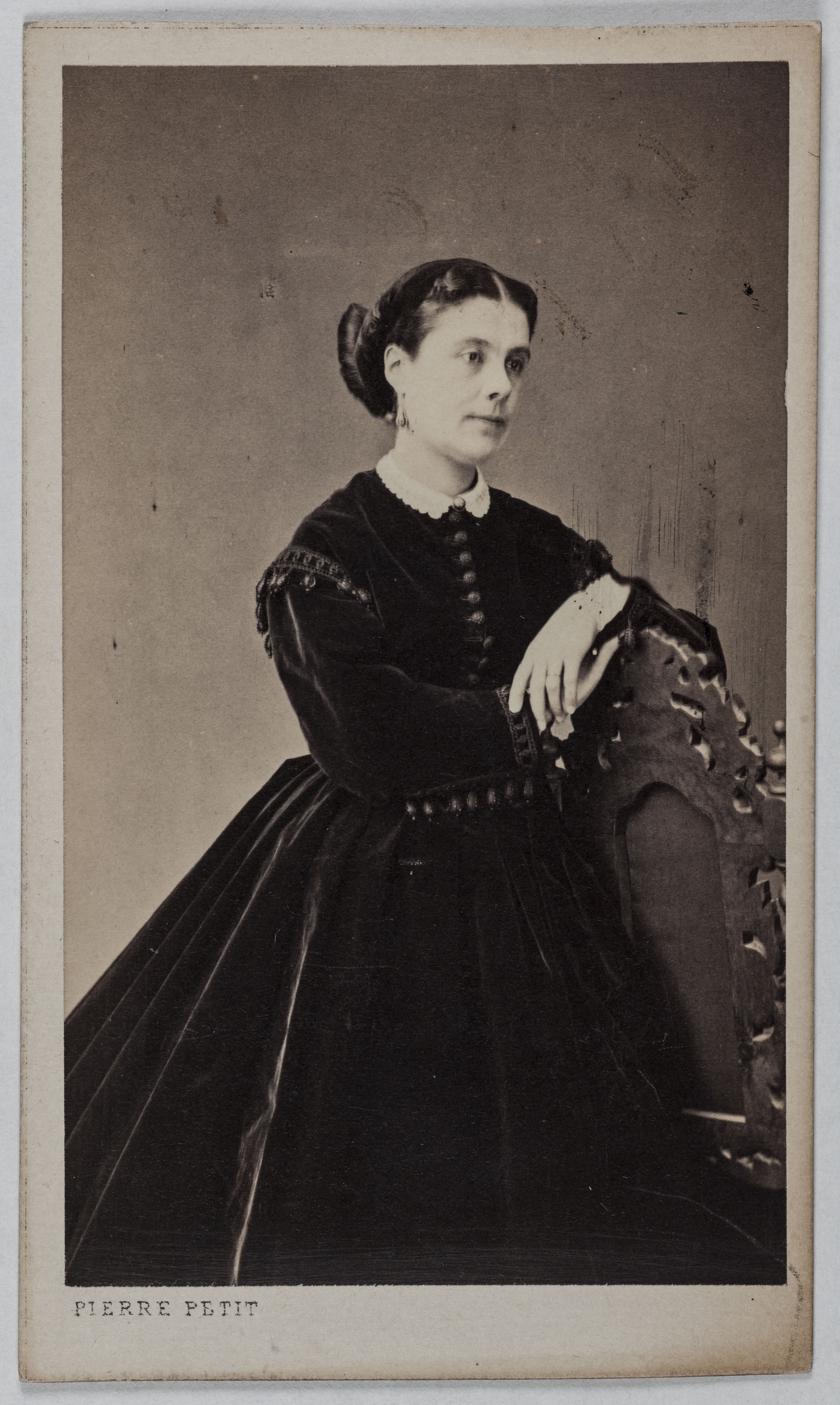 Pierre Petit, Portrait de Faure-Lefebvre Constance Caroline, (ép. Faure Jean-Baptiste), (1828-1905), (chanteuse)