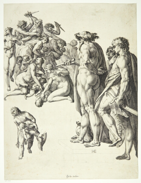Hendrick Goltzius, Barnemordet i Betlehem