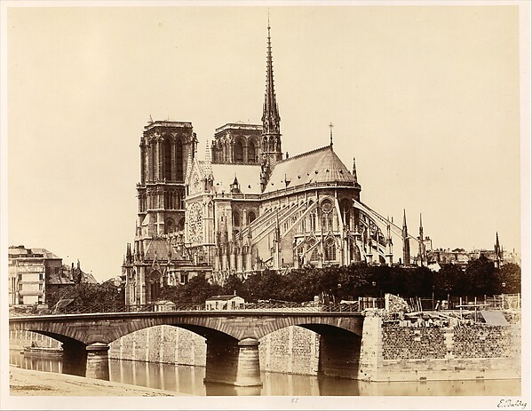Edouard Baldus, Notre-Dame (Abside)