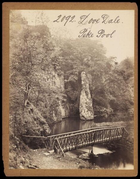 Francis Frith, Dove Dale.  Pike Pool