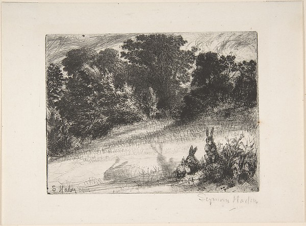Sir Francis Seymour Haden, Combe Bottom