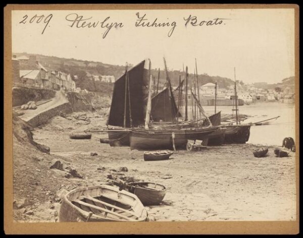 Francis Frith, Newlyn Fishing Boats