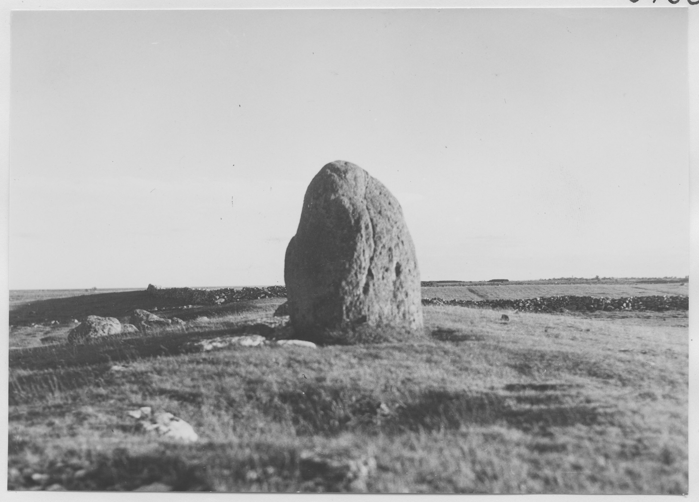 Mårten Sjöbeck, Järnåldersgravfält mellan Södra Sandby och Sandbyborg