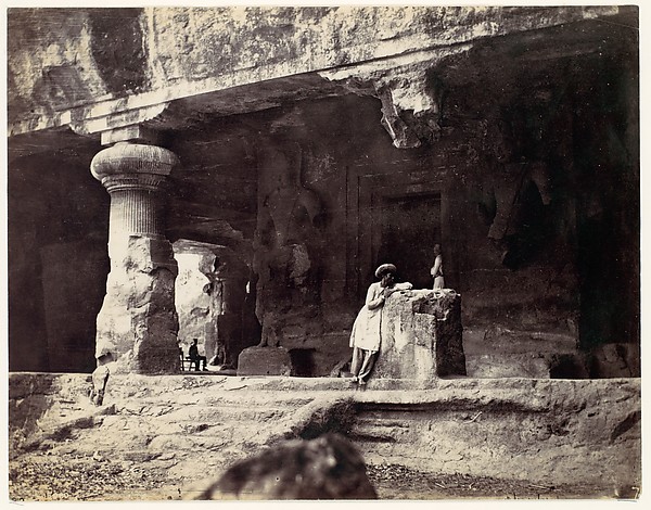 Francis Frith, Elephanta from Water Cave, Coombe Martin Bay, Watermouth