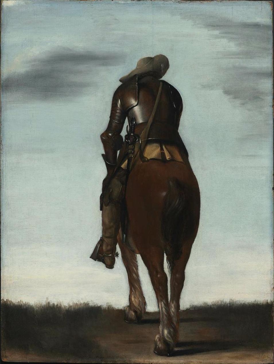 Gerard ter Borch, Man on Horseback