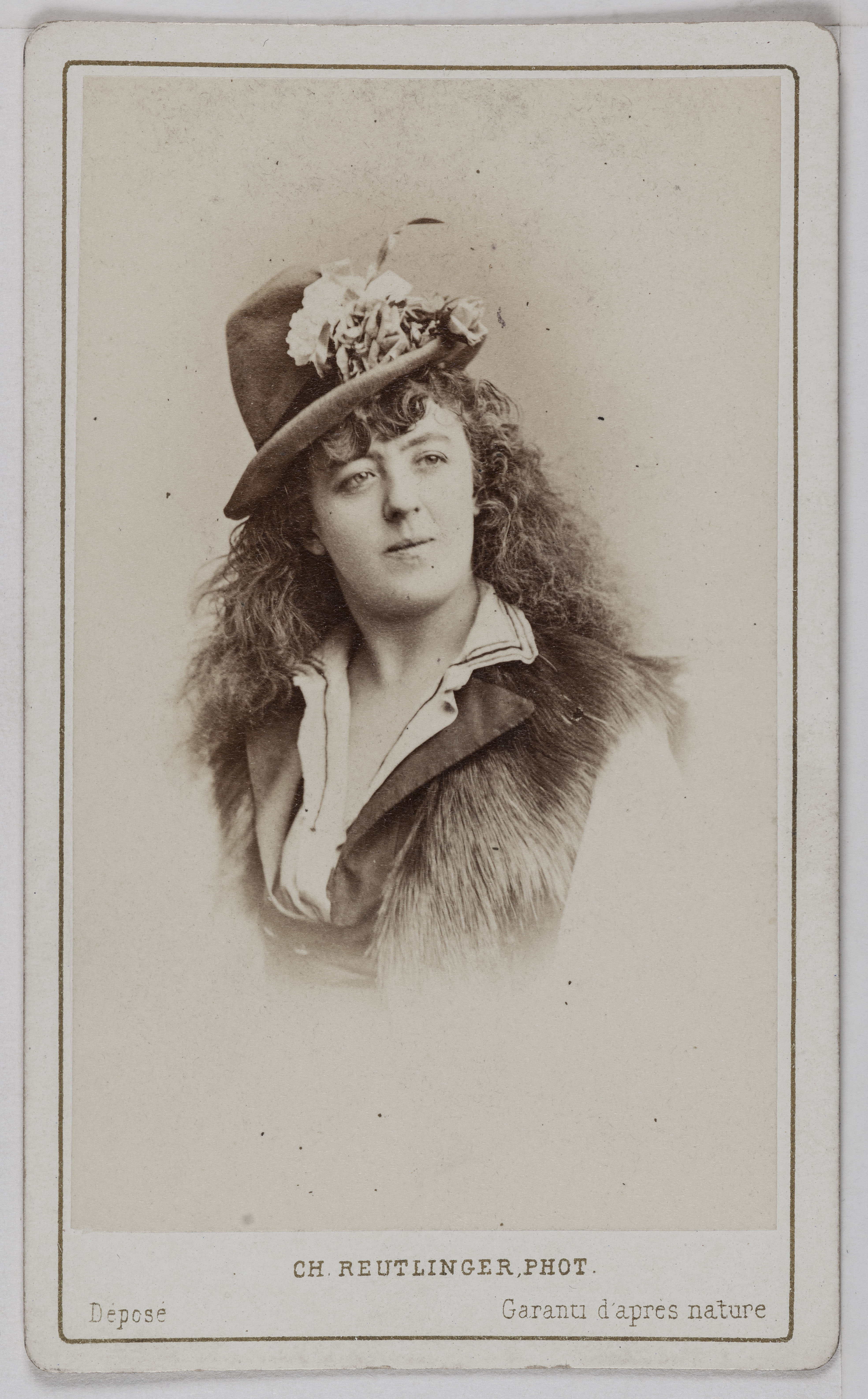 Charles Reutlinger, Portrait de Mariani Berth, (actrice)