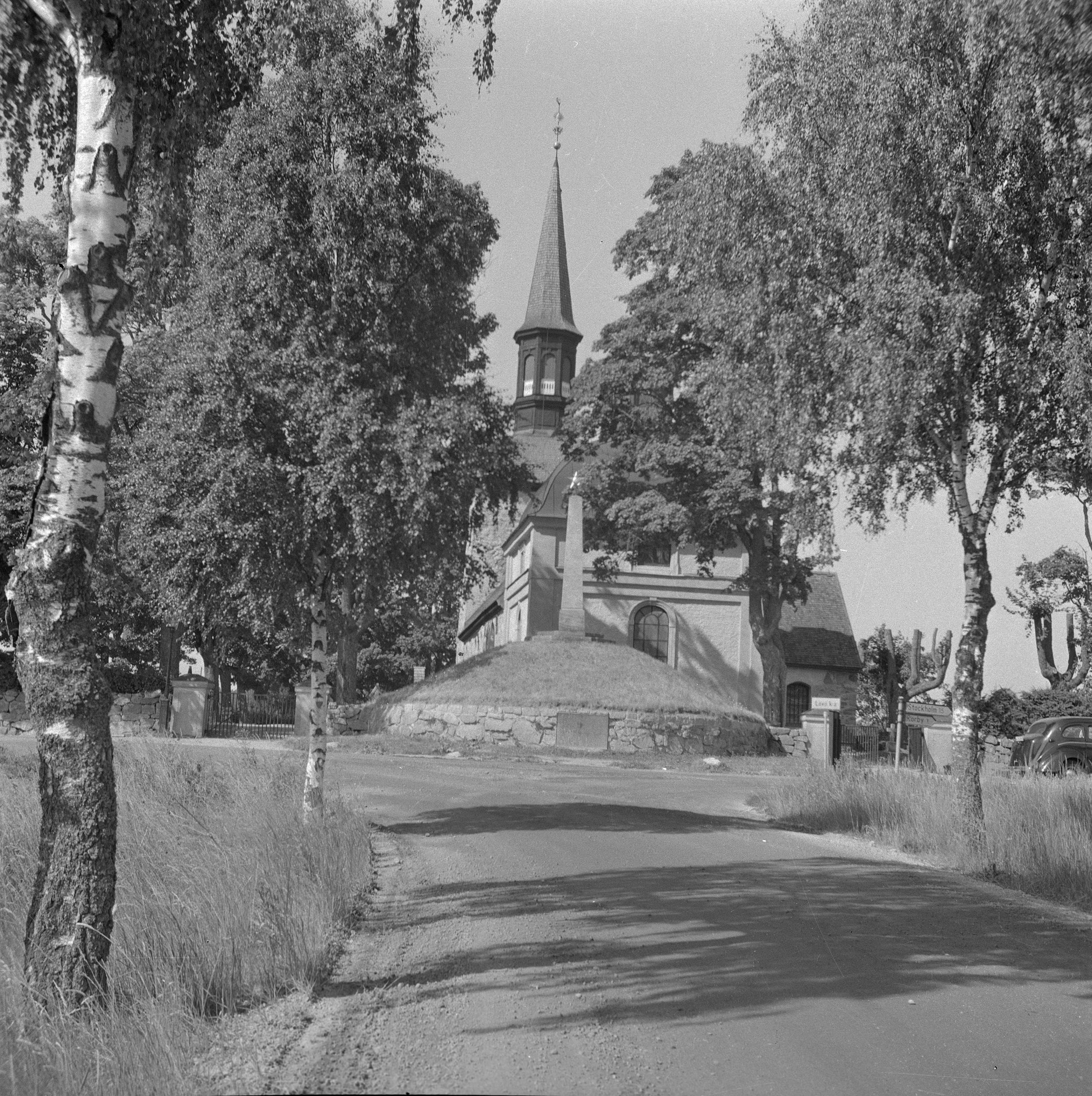 Nils Lagergren, Lovö kyrka