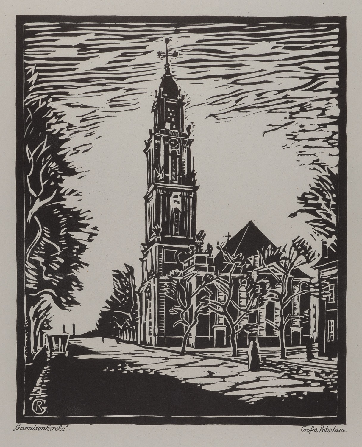 Rudolf Grosse (Architekt), Potsdam: Garnisonkirche von Osten