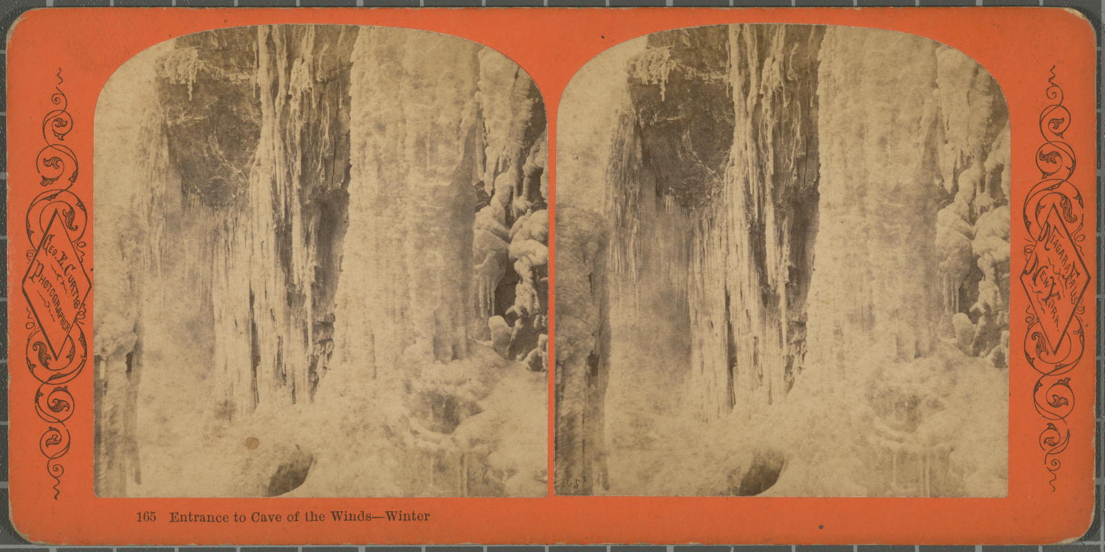 Desconegut, Niagara Falls.Enter Cave of the Winds-Winter