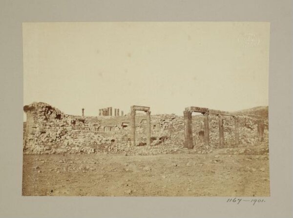 unknown, Jordan, Gerasa,  View of smaller theatre from the north