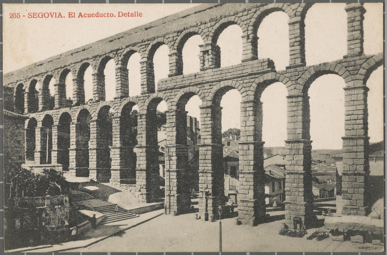 Desconegut, 255 - Segovia. El Acueducto. Detalle